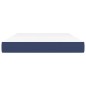 vidaXL Taschenfederkernmatratze Blau 140x200x20 cm Stoff vidaXL Taschenfederkernmatratze Blau 140x200x20 cm Stoff