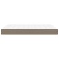 vidaXL Taschenfederkernmatratze Taupe 140x200x20 cm Stoff vidaXL Taschenfederkernmatratze Taupe 140x200x20 cm Stoff