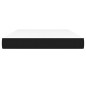 vidaXL Taschenfederkernmatratze Schwarz 140x190x20 cm Stoff vidaXL Taschenfederkernmatratze Schwarz 140x190x20 cm Stoff