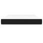 vidaXL Taschenfederkernmatratze Schwarz 140x200x20 cm Stoff vidaXL Taschenfederkernmatratze Schwarz 140x200x20 cm Stoff