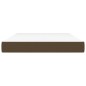 vidaXL Taschenfederkernmatratze Dunkelbraun 140x200x20 cm Stoff vidaXL Taschenfederkernmatratze Dunkelbraun 140x200x20 cm Stoff