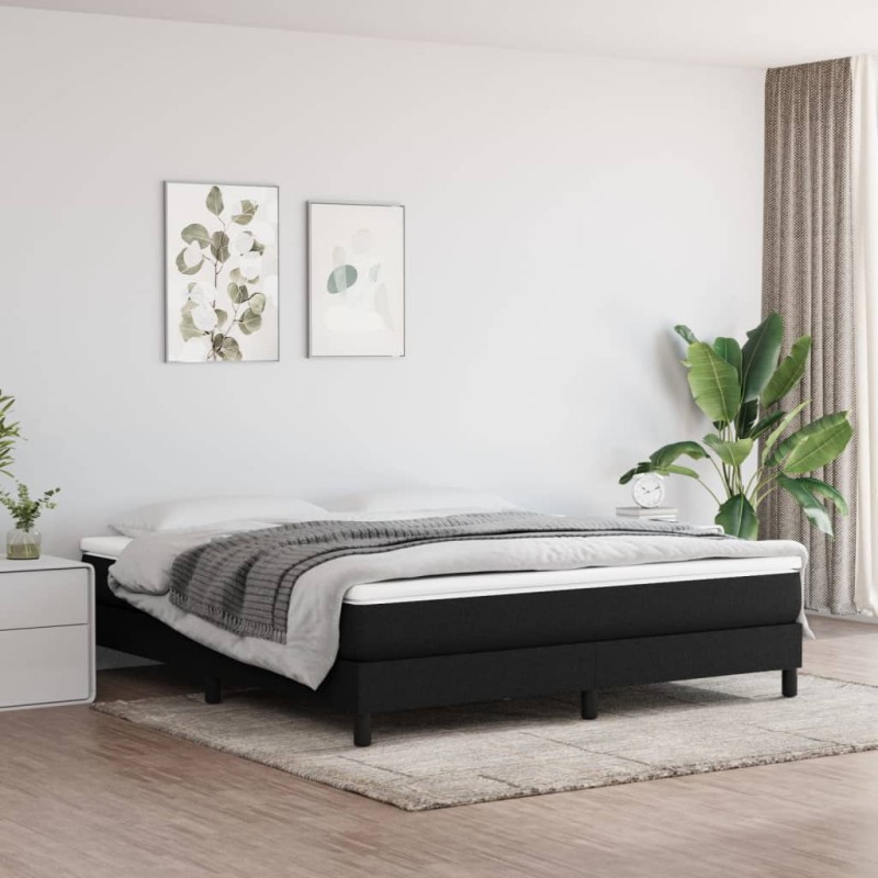 vidaXL Taschenfederkernmatratze Schwarz 160x200x20 cm Stoff vidaXL Taschenfederkernmatratze Schwarz 160x200x20 cm Stoff