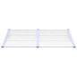 vidaXL Türvordach Grau und Transparent 152,5x90 cm Polycarbonat vidaXL Türvordach Grau und Transparent 152,5x90 cm Polycarbonat