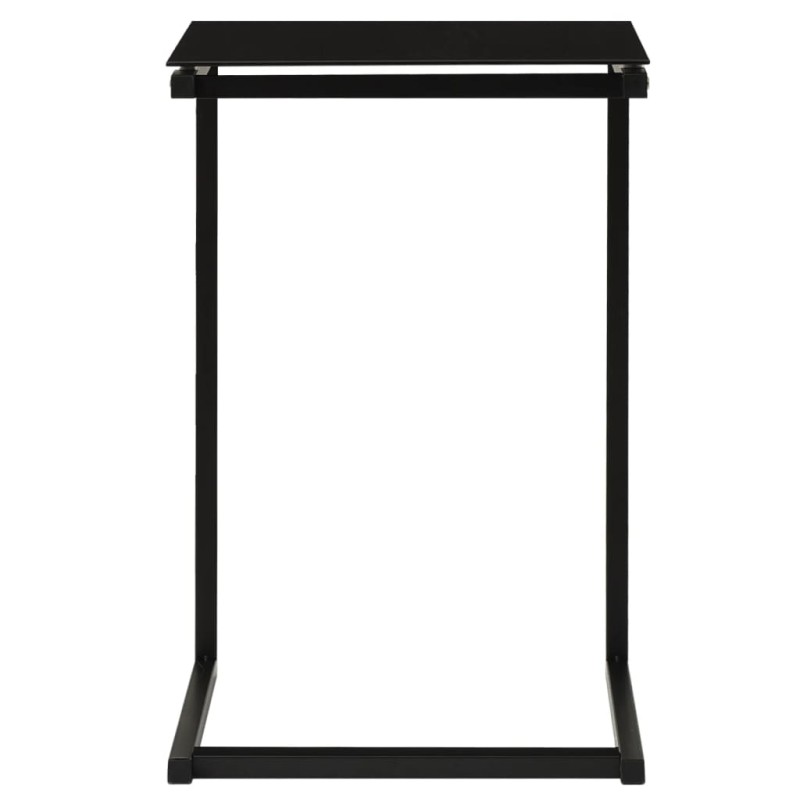 vidaXL Beistelltisch Schwarz 40x40x60 cm Hartglas vidaXL Beistelltisch Schwarz 40x40x60 cm Hartglas
