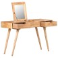 vidaXL Schminktisch mit Spiegel 112x45x76 cm Akazie Massivholz vidaXL Schminktisch mit Spiegel 112x45x76 cm Akazie Massivholz