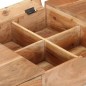 vidaXL Schminktisch mit Spiegel 112x45x76 cm Akazie Massivholz vidaXL Schminktisch mit Spiegel 112x45x76 cm Akazie Massivholz