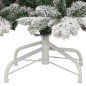 vidaXL Künstlicher Weihnachtsbaum Klappbar Beschneit 240 cm vidaXL Künstlicher Weihnachtsbaum Klappbar Beschneit 240 cm