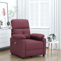 vidaXL Massagesessel Lila Stoff