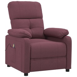 vidaXL Massagesessel Lila Stoff