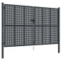 vidaXL Gartentor Anthrazit 300x225 cm Stahl vidaXL Gartentor Anthrazit 300x225 cm Stahl