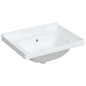 vidaXL Waschbecken Weiß 61x48x23 cm Rechteckig Keramik vidaXL Waschbecken Weiß 61x48x23 cm Rechteckig Keramik