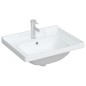 vidaXL Waschbecken Weiß 61x48x23 cm Rechteckig Keramik vidaXL Waschbecken Weiß 61x48x23 cm Rechteckig Keramik