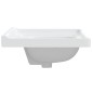 vidaXL Waschbecken Weiß 61x48x23 cm Rechteckig Keramik vidaXL Waschbecken Weiß 61x48x23 cm Rechteckig Keramik