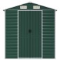 vidaXL Gerätehaus Grün 191x640x198 cm Verzinkter Stahl vidaXL Gerätehaus Grün 191x640x198 cm Verzinkter Stahl