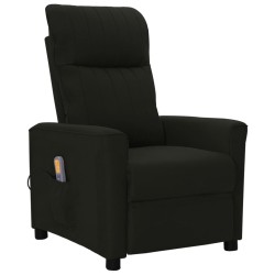 Massagesessel Schwarz Stoff