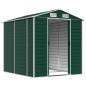 vidaXL Gerätehaus Grün 191x215x198 cm Verzinkter Stahl vidaXL Gerätehaus Grün 191x215x198 cm Verzinkter Stahl
