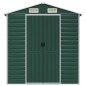 vidaXL Gerätehaus Grün 191x215x198 cm Verzinkter Stahl vidaXL Gerätehaus Grün 191x215x198 cm Verzinkter Stahl