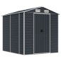 vidaXL Gerätehaus Anthrazit 191x215x198 cm Verzinkter Stahl vidaXL Gerätehaus Anthrazit 191x215x198 cm Verzinkter Stahl