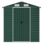 vidaXL Gerätehaus Grün 191x555x198 cm Verzinkter Stahl vidaXL Gerätehaus Grün 191x555x198 cm Verzinkter Stahl