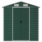 vidaXL Gerätehaus Grün 191x130x198 cm Verzinkter Stahl vidaXL Gerätehaus Grün 191x130x198 cm Verzinkter Stahl