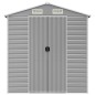 vidaXL Gerätehaus Hellgrau 191x215x198 cm Verzinkter Stahl vidaXL Gerätehaus Hellgrau 191x215x198 cm Verzinkter Stahl