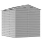 vidaXL Gerätehaus Hellgrau 191x215x198 cm Verzinkter Stahl vidaXL Gerätehaus Hellgrau 191x215x198 cm Verzinkter Stahl