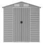 vidaXL Gerätehaus Hellgrau 191x130x198 cm Verzinkter Stahl vidaXL Gerätehaus Hellgrau 191x130x198 cm Verzinkter Stahl