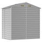 vidaXL Gerätehaus Hellgrau 191x130x198 cm Verzinkter Stahl vidaXL Gerätehaus Hellgrau 191x130x198 cm Verzinkter Stahl
