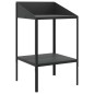 vidaXL Pflanzenständer Anthrazit 56,5x54,5x100 cm Verzinkter Stahl vidaXL Pflanzenständer Anthrazit 56,5x54,5x100 cm Verzinkter Stahl