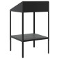 vidaXL Pflanzenständer Anthrazit 56,5x54,5x100 cm Verzinkter Stahl vidaXL Pflanzenständer Anthrazit 56,5x54,5x100 cm Verzinkter Stahl