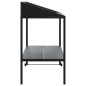 vidaXL Pflanzenständer Anthrazit 100x54,5x100 cm Verzinkter Stahl vidaXL Pflanzenständer Anthrazit 100x54,5x100 cm Verzinkter Stahl