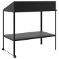 vidaXL Pflanzenständer Anthrazit 100x54,5x100 cm Verzinkter Stahl vidaXL Pflanzenständer Anthrazit 100x54,5x100 cm Verzinkter Stahl