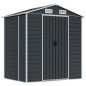 vidaXL Gerätehaus Anthrazit 191x130x198 cm Verzinkter Stahl vidaXL Gerätehaus Anthrazit 191x130x198 cm Verzinkter Stahl