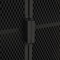 vidaXL Aufbewahrungsschrank Rustikal Braun 72x36x82 cm Metall und MDF vidaXL Aufbewahrungsschrank Rustikal Braun 72x36x82 cm Metall und MDF