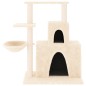 vidaXL Kratzbaum mit Sisal-Kratzsäulen Creme 83 cm vidaXL Kratzbaum mit Sisal-Kratzsäulen Creme 83 cm