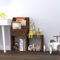 vidaXL Kinder-Bücherregal Braun Eiche 71x30x78,5 cm Holzwerkstoff vidaXL Kinder-Bücherregal Braun Eiche 71x30x78,5 cm Holzwerkstoff