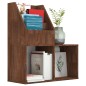 vidaXL Kinder-Bücherregal Braun Eiche 71x30x78,5 cm Holzwerkstoff vidaXL Kinder-Bücherregal Braun Eiche 71x30x78,5 cm Holzwerkstoff