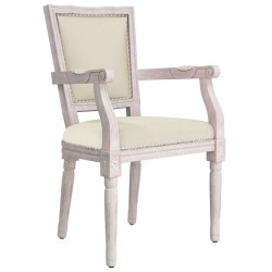 Esszimmerstuhl Beige Leinen