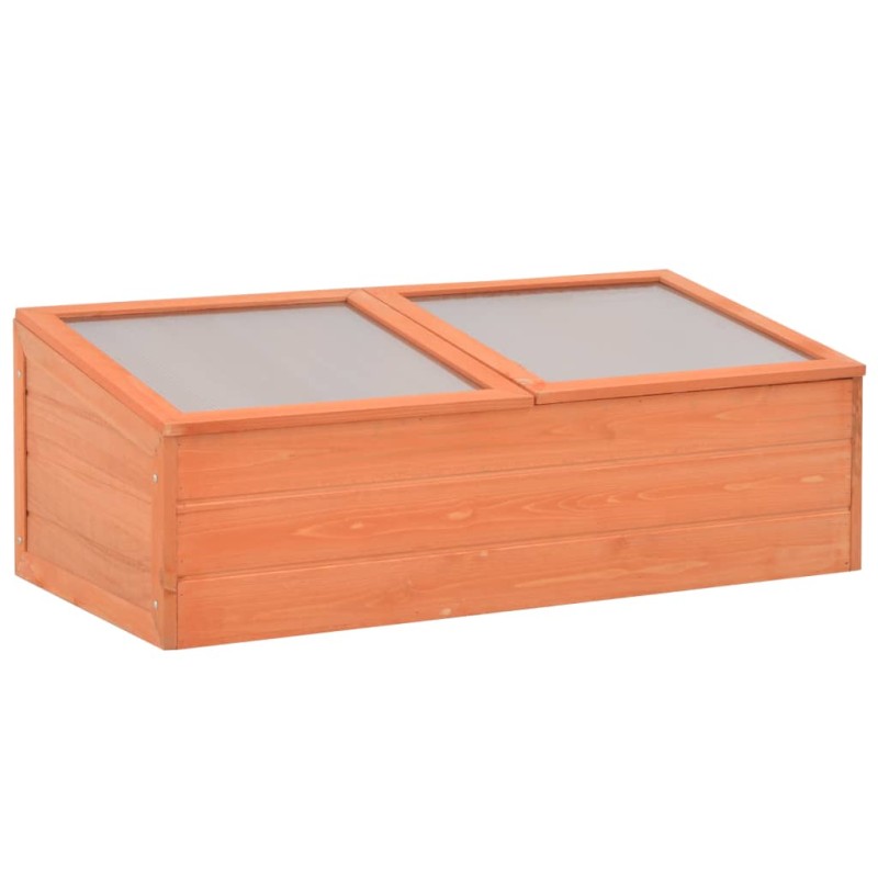 vidaXL Frühbeet Holz 100x50x34 cm vidaXL Frühbeet Holz 100x50x34 cm