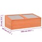 vidaXL Frühbeet Holz 100x50x34 cm vidaXL Frühbeet Holz 100x50x34 cm