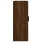 Wandschränke 2 Stk. Braun Eichen-Optik 69,5x34x90 cm Wandschränke 2 Stk. Braun Eichen-Optik 69,5x34x90 cm