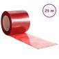 vidaXL Türvorhang Rot 200x1,6 mm 25 m PVC vidaXL Türvorhang Rot 200x1,6 mm 25 m PVC