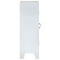Sideboard Weiß 55x30x90 cm Massivholz Akazie Sideboard Weiß 55x30x90 cm Massivholz Akazie