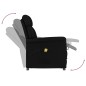 vidaXL Massagesessel Schwarz Wildleder-Optik vidaXL Massagesessel Schwarz Wildleder-Optik