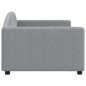 vidaXL Tagesbett Hellgrau 90x200 cm Stoff vidaXL Tagesbett Hellgrau 90x200 cm Stoff