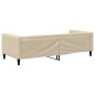 Tagesbett Creme 90x200 cm Stoff Tagesbett Creme 90x200 cm Stoff
