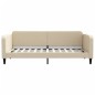 vidaXL Tagesbett Creme 90x200 cm Stoff vidaXL Tagesbett Creme 90x200 cm Stoff