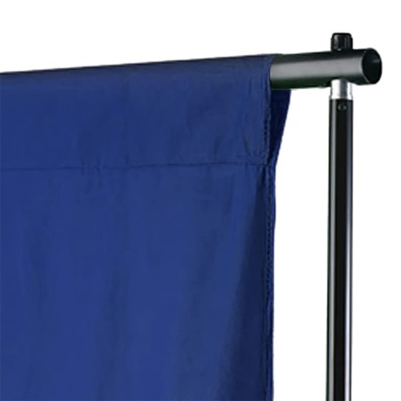 vidaXL Hintergrund Baumwolle Blau 600x300 cm Chroma-Key