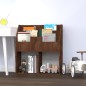 vidaXL Kinder-Bücherregal Braun Eiche 71x30x78,5 cm Holzwerkstoff vidaXL Kinder-Bücherregal Braun Eiche 71x30x78,5 cm Holzwerkstoff