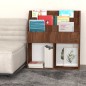vidaXL Kinder-Bücherregal Braun Eiche 71x30x78,5 cm Holzwerkstoff vidaXL Kinder-Bücherregal Braun Eiche 71x30x78,5 cm Holzwerkstoff